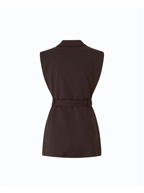 Giacca gilet aperta ai lati con cintura PINKO | 107727A3MS/M04